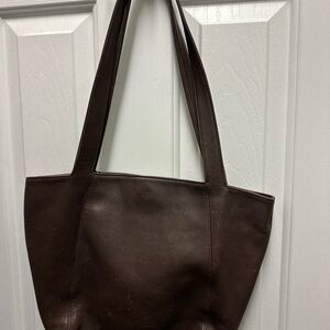 Coach Brown Leather Shoulder Bag